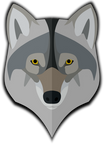 Simple Wolf Logo