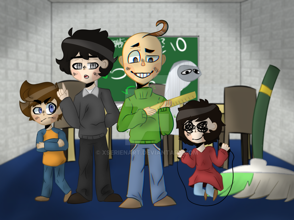 Baldi's basics by xSerienArt on DeviantArt