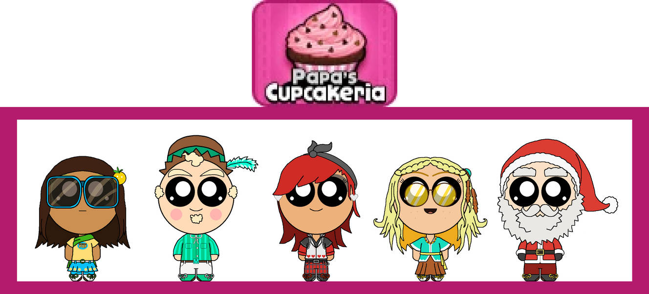 Pinkie Party at Papa's Cupcakeria by IdeyaMaster on DeviantArt