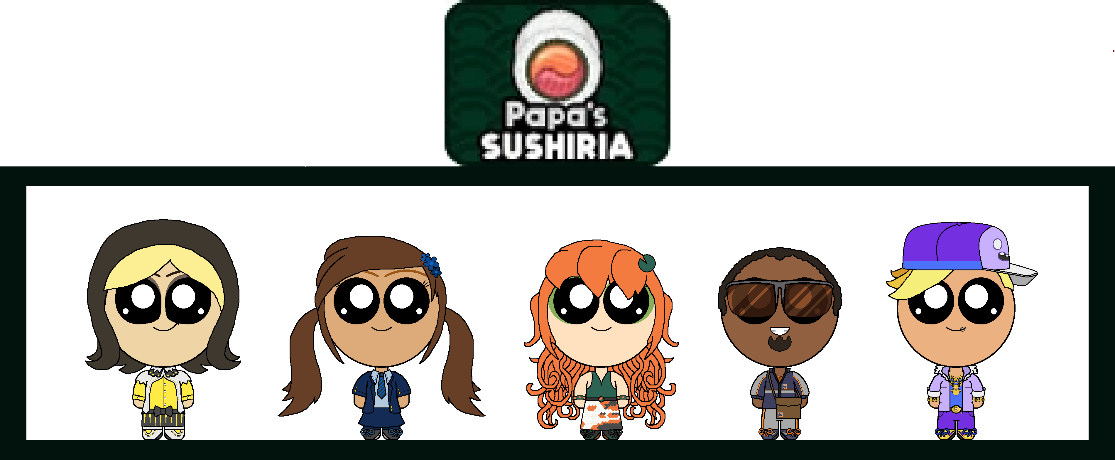 personaje de Papa's Sushiria by VeroXD on DeviantArt