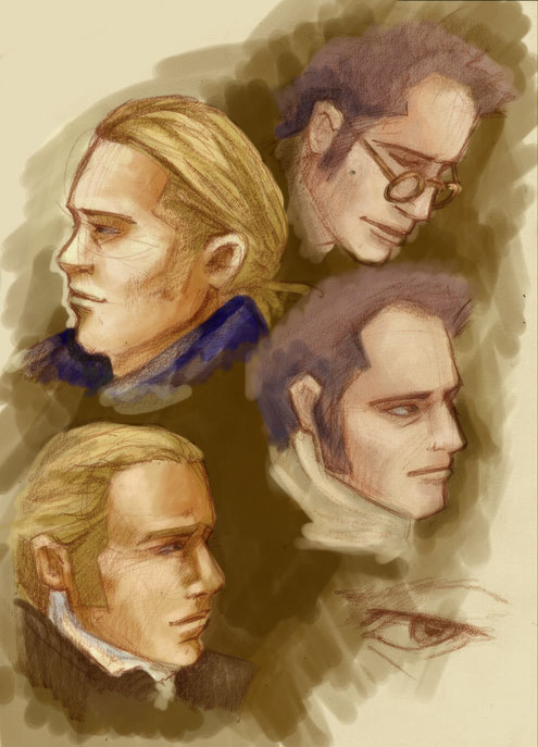 Portraits of Jack and Stephan