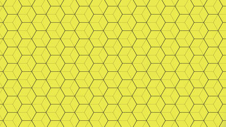 Yellow Hexagon Texture 5K