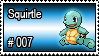 007 - Squirtle by PokeStampsDex