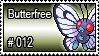 012 - Butterfree by PokeStampsDex