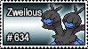 634 - Zweilous by PokeStampsDex