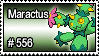 556 - Maractus by PokeStampsDex