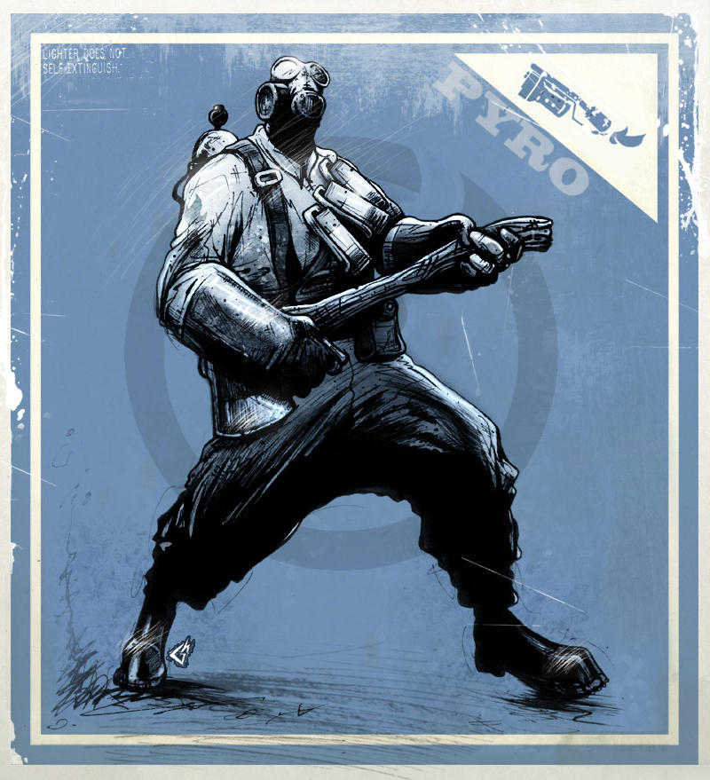 Pyro-Blu by GAVade on DeviantArt