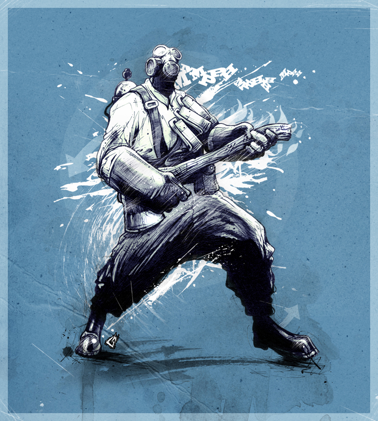 Pyro Card Mock Up by GAVade on DeviantArt