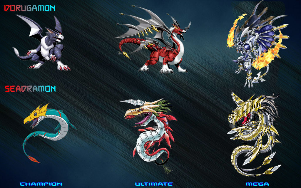 Digimon Evolution Chart 4 by XSamuraiEdgeX on DeviantArt