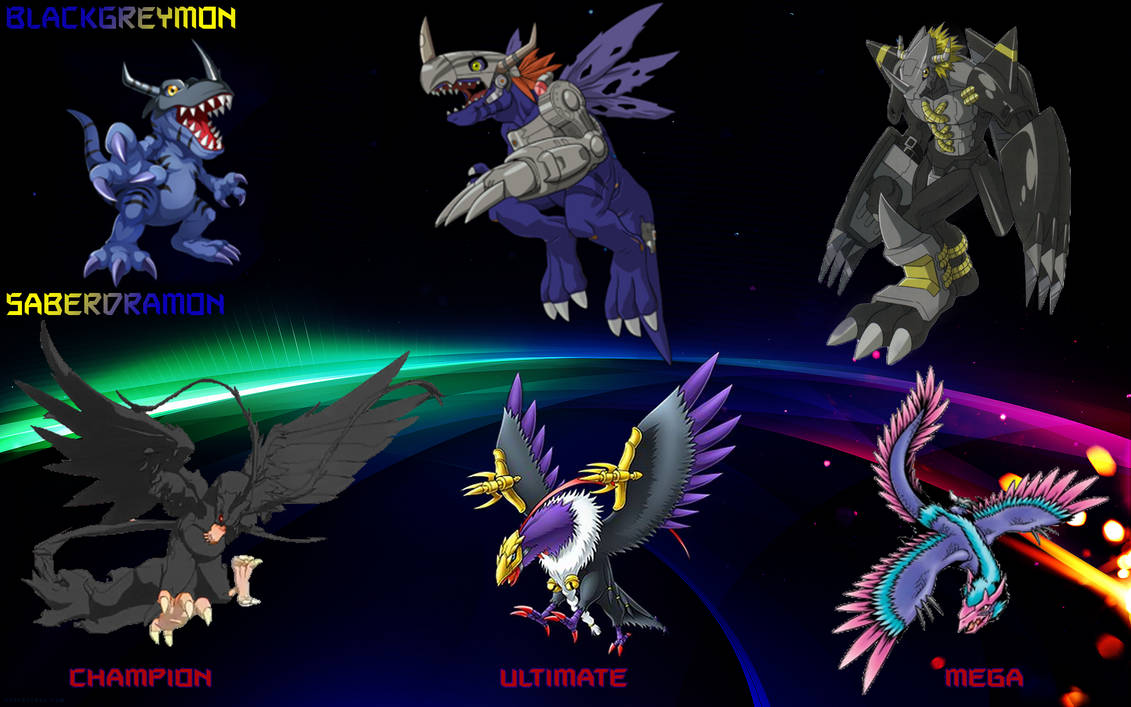 Digimon Evolution Chart 13 by XSamuraiEdgeX on DeviantArt