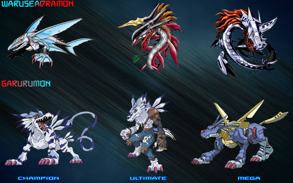 Digimon Evolution Chart 8 by XSamuraiEdgeX on DeviantArt