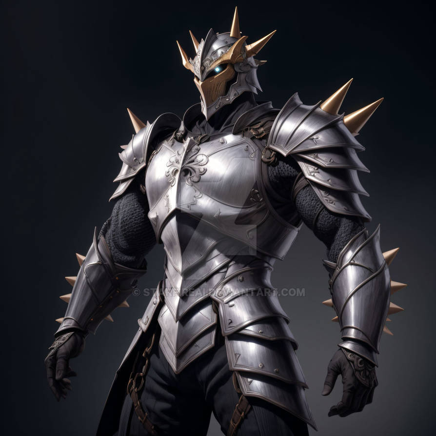 Spoon Armor Spiky Iron Armor by StarfireAI on DeviantArt