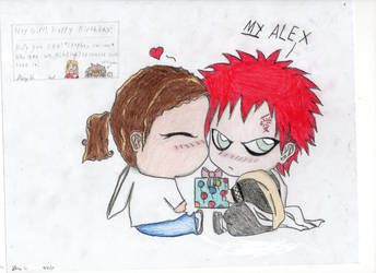 Gaara and Alex, Happy Birthday