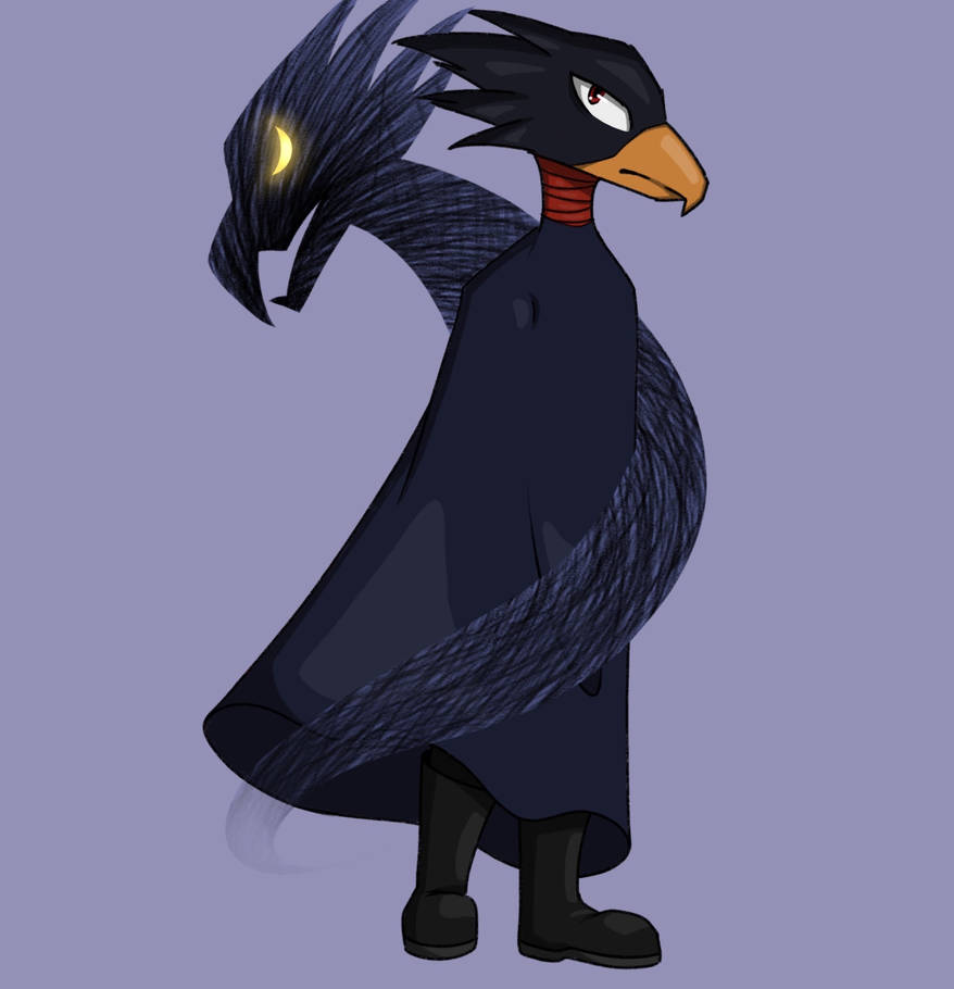 Tokoyami by smallchills on DeviantArt