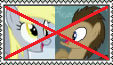 Anti Doctor Whooves X Derpy Stamp by FairyKitties22