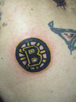 Boston Bruins tattoo