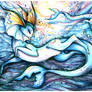 Vaporeon Swimming