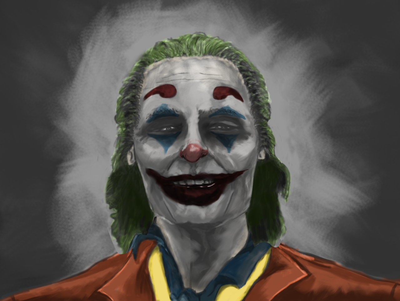 Joker Headshot by cheesedout on DeviantArt