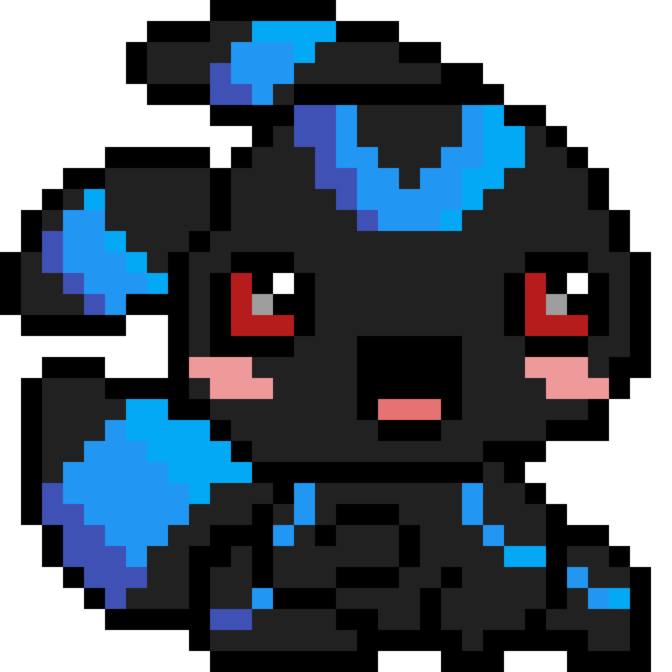 Pixilart - Lucario shiny by Umbreoncito