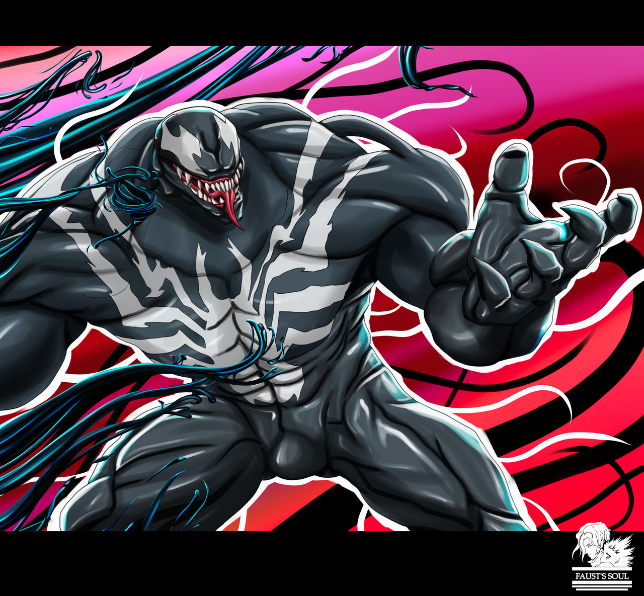 Venom Rivals Vector Marvel Rivals Venom by FaustDarkSoul on DeviantArt