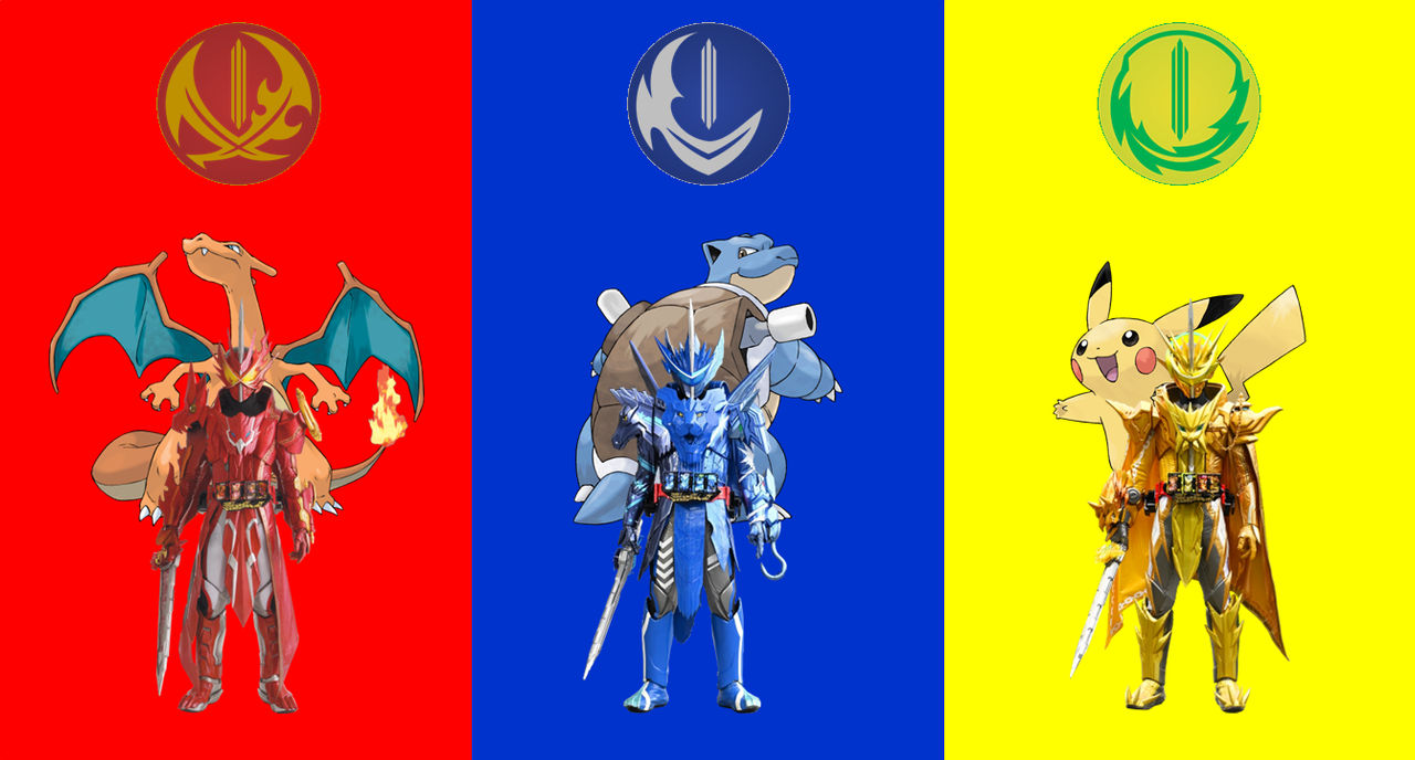 Pokemon Night Rider Kamen Rider Saber X Pokemon by gretaarenatycoon on DeviantArt