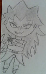 Gajeel Chibi Sketch