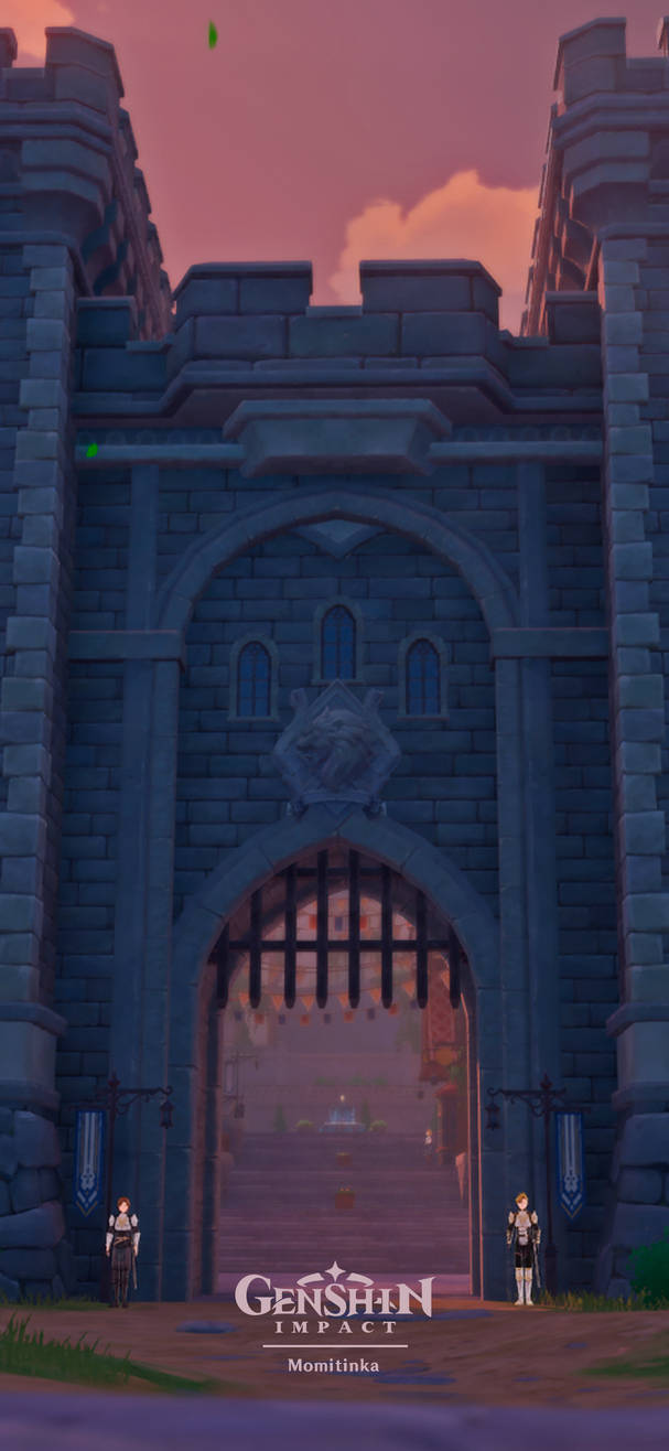 Mondstat Gate The Gates Of Mondstadt by Momitinka on DeviantArt