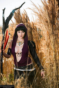 Dahlia Thomas as Morrigan [Kristian photography]