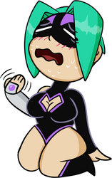 Sweaty Chibi Mega Maiden