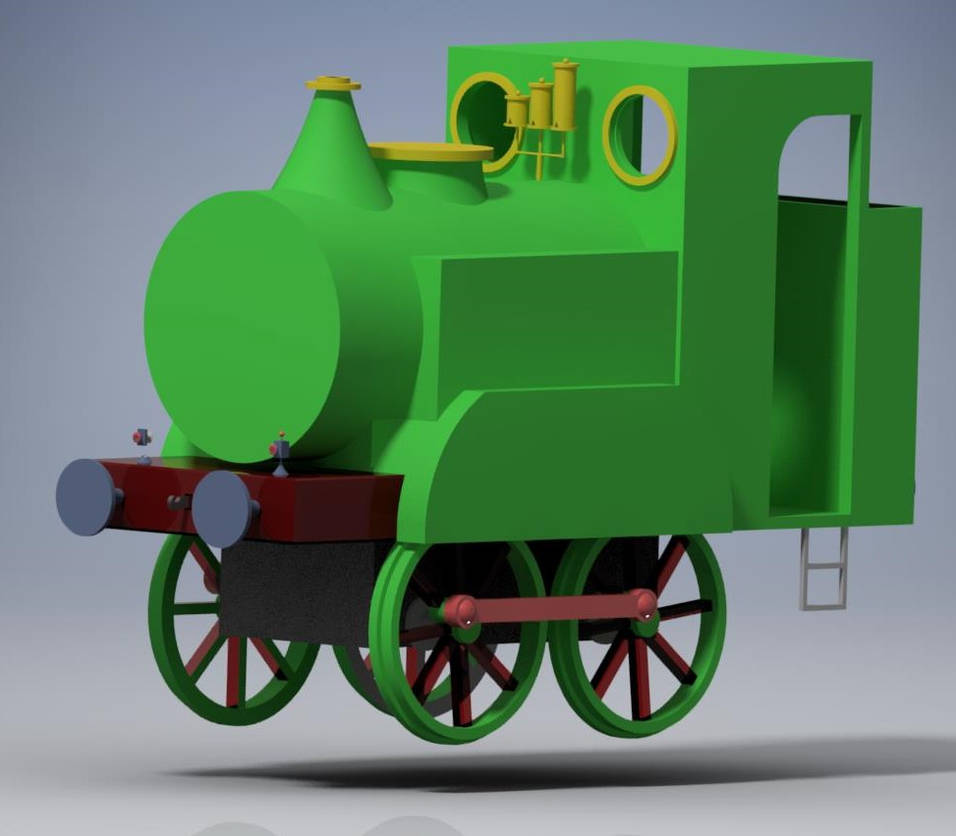 Inventor: Ivor the engine by vwdrawings1963 on DeviantArt