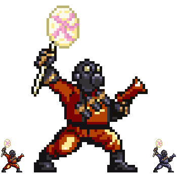 TF2 Pyro - Pixel art