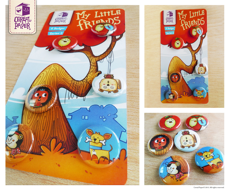 My Little Friends- Badges