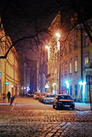 Cracow at night