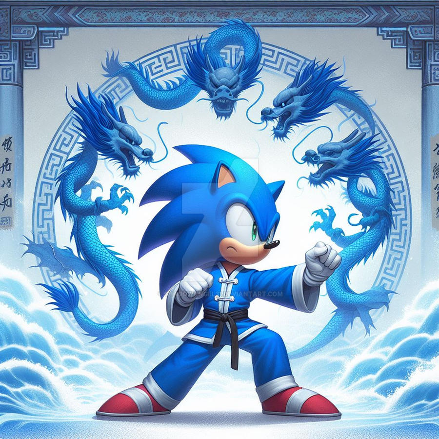 Kung Fu Masters - Sonic by ShadowAngel31 on DeviantArt