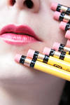 woman pencils 2 by petronieska-stock