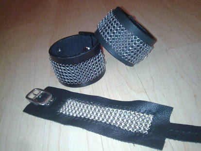 chainmail cuffs