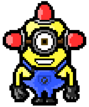 Bee-Doh fireman minion