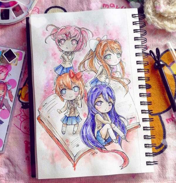 Doki Doki Literature Club By Tamber mizuki On DeviantArt doki-doki-literature-club-by-tamber-mizuki-on-deviantart