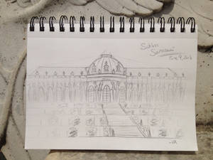 Schloss Sanssouci Sketch