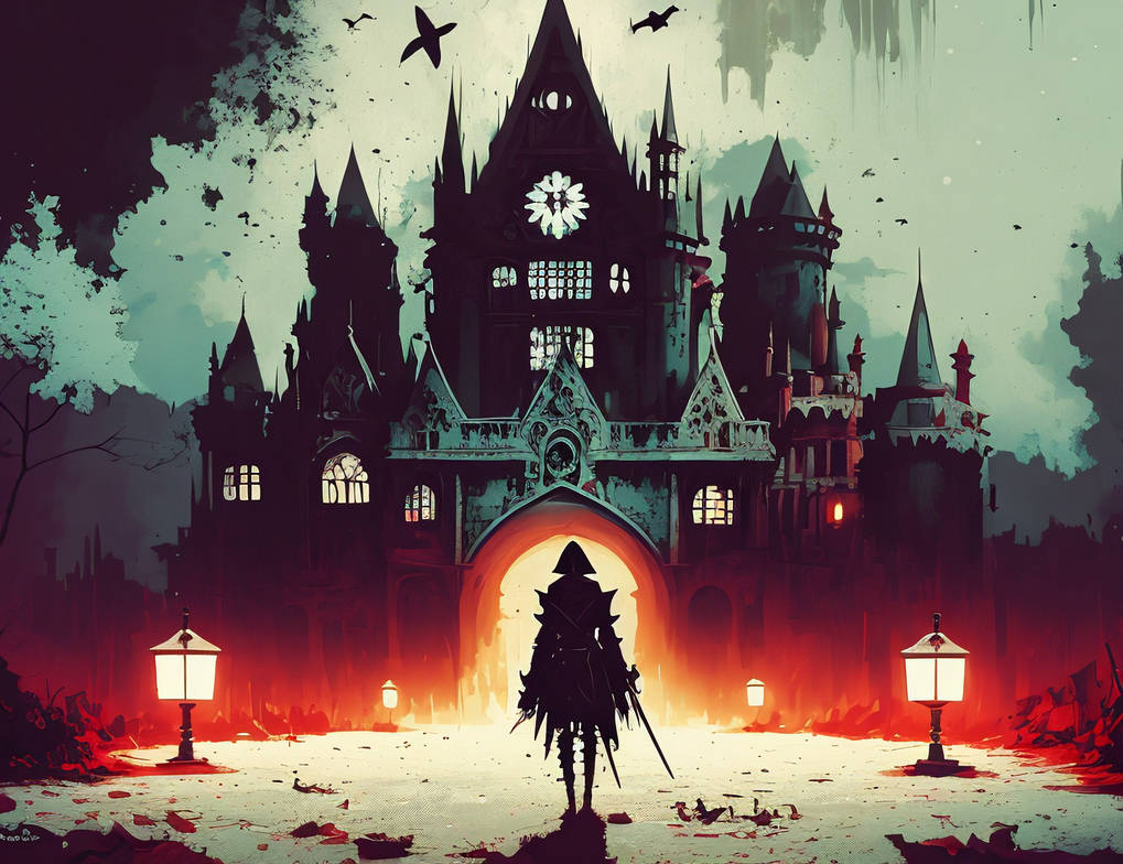 ruined library by KarlErnstKrafft on DeviantArt