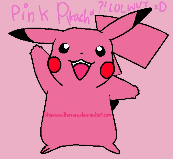 Pink pikachu