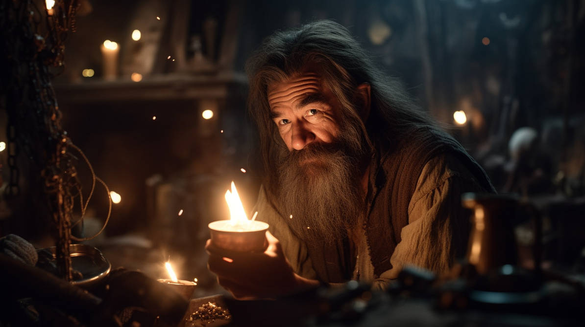 Dwar in his workshop 1 AI Art by Le-Ursel on DeviantArt