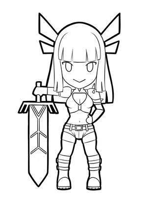 Chibi Magik WIP by saberkung