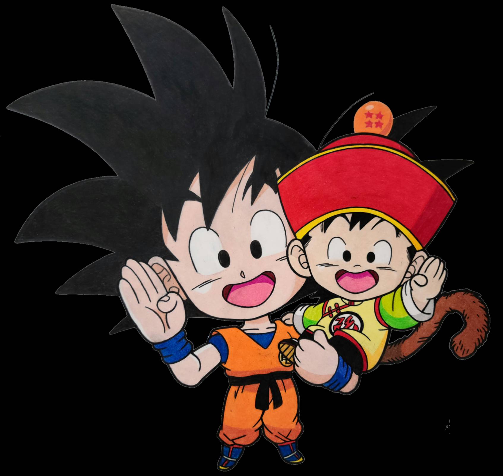 Dbz Goku And Gohan By Kobrachicken94x On Deviantart Dbz Goku And Gohan By Kobrachicken94x On Deviantart