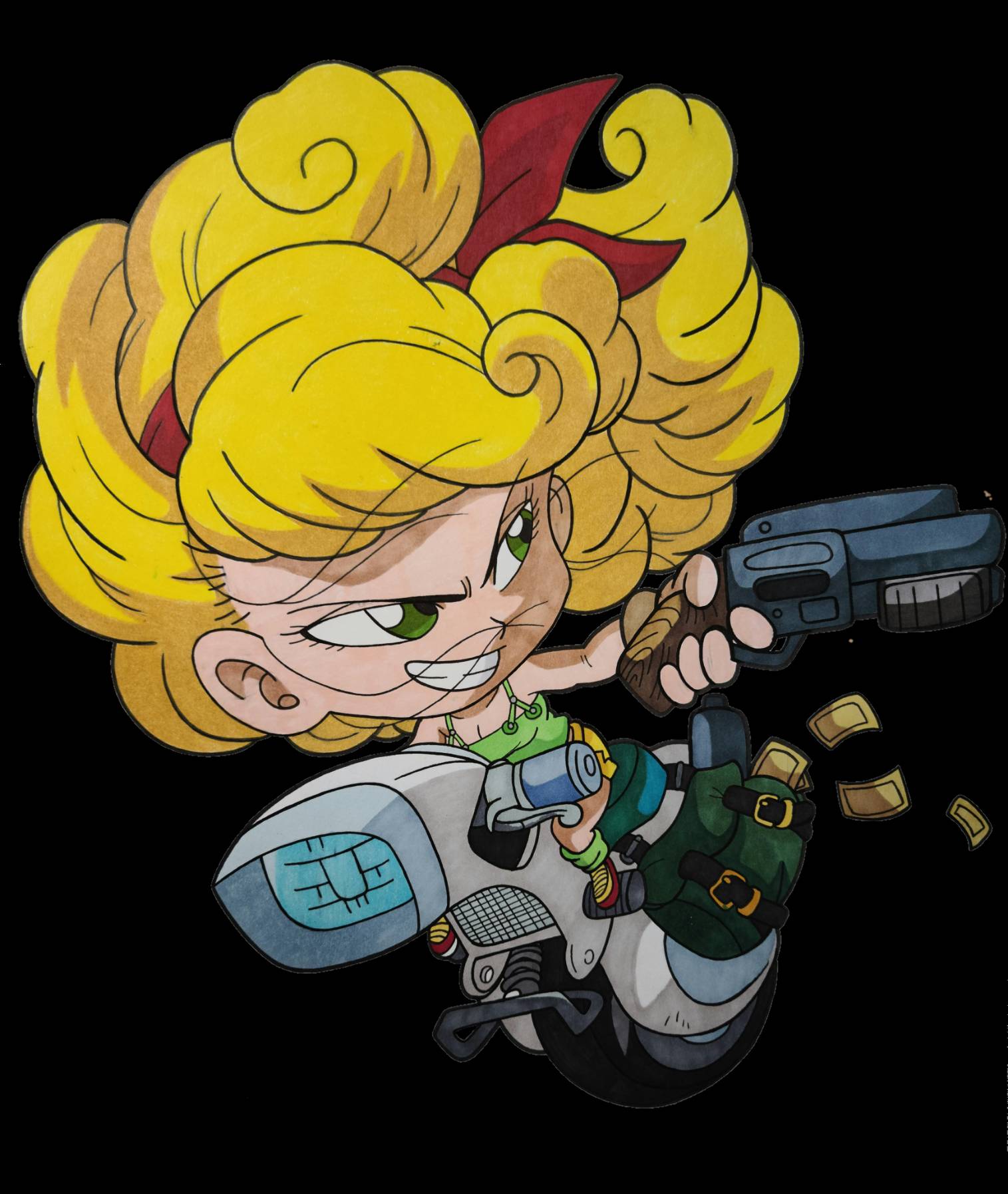 DBZ:Launch by KobraChicken94X on DeviantArt