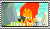 Flame Princess stamp by FubblegumCF