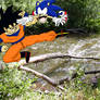 Sparring: Goku VS Sonic