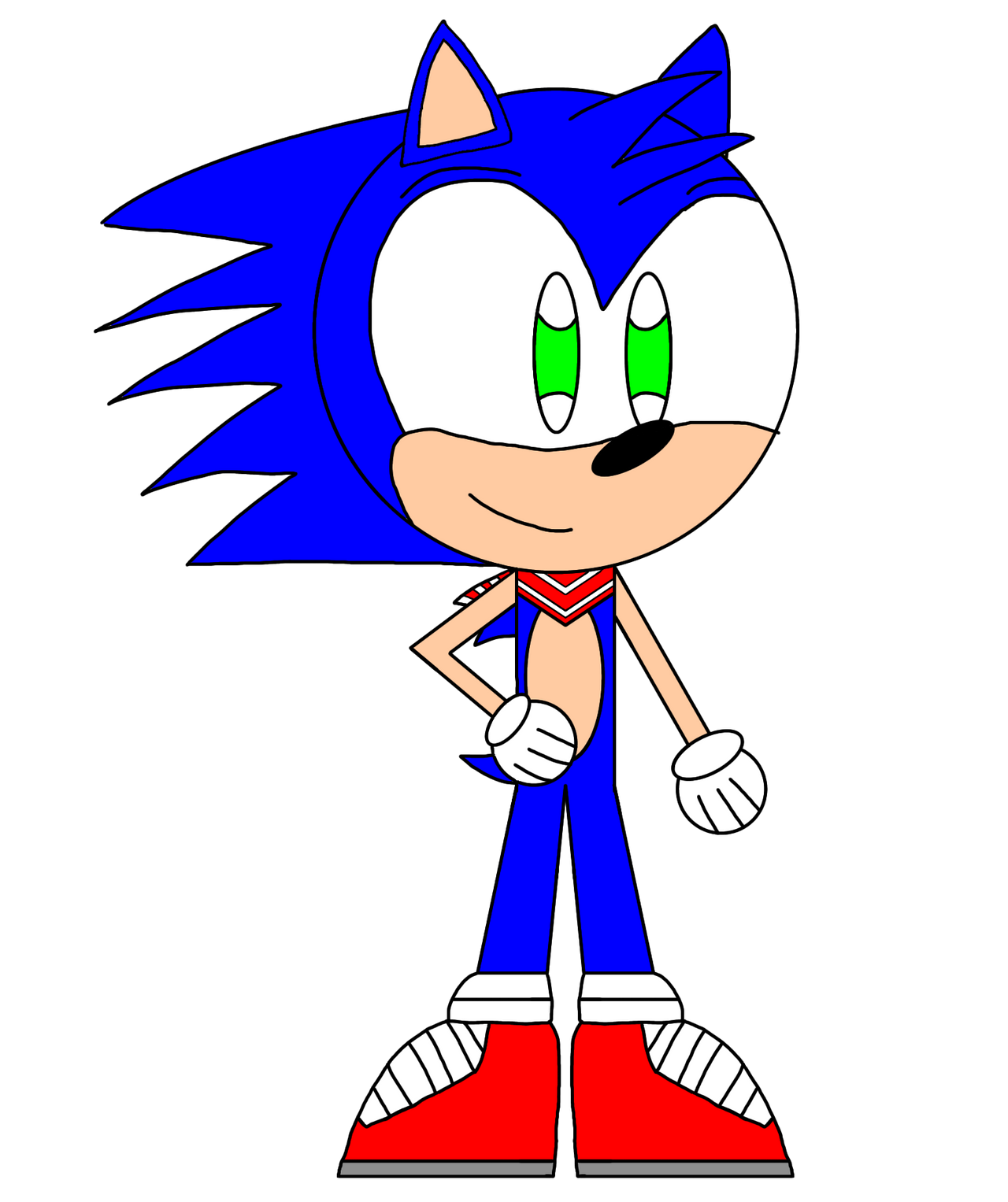 SU: Sonic the Hedgehog by MarioBlueArts on DeviantArt