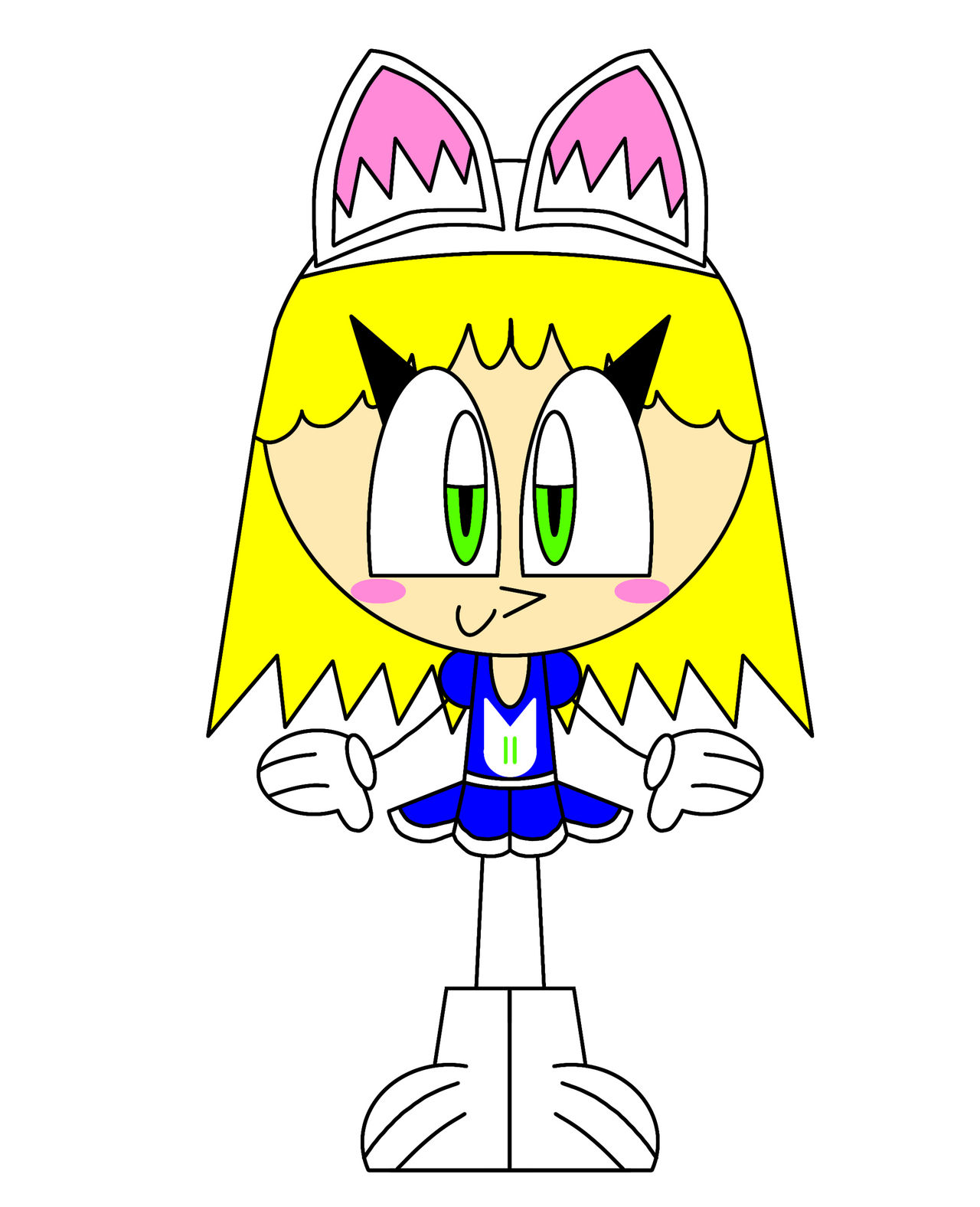 Nya Chan by MarioBlueArts on DeviantArt