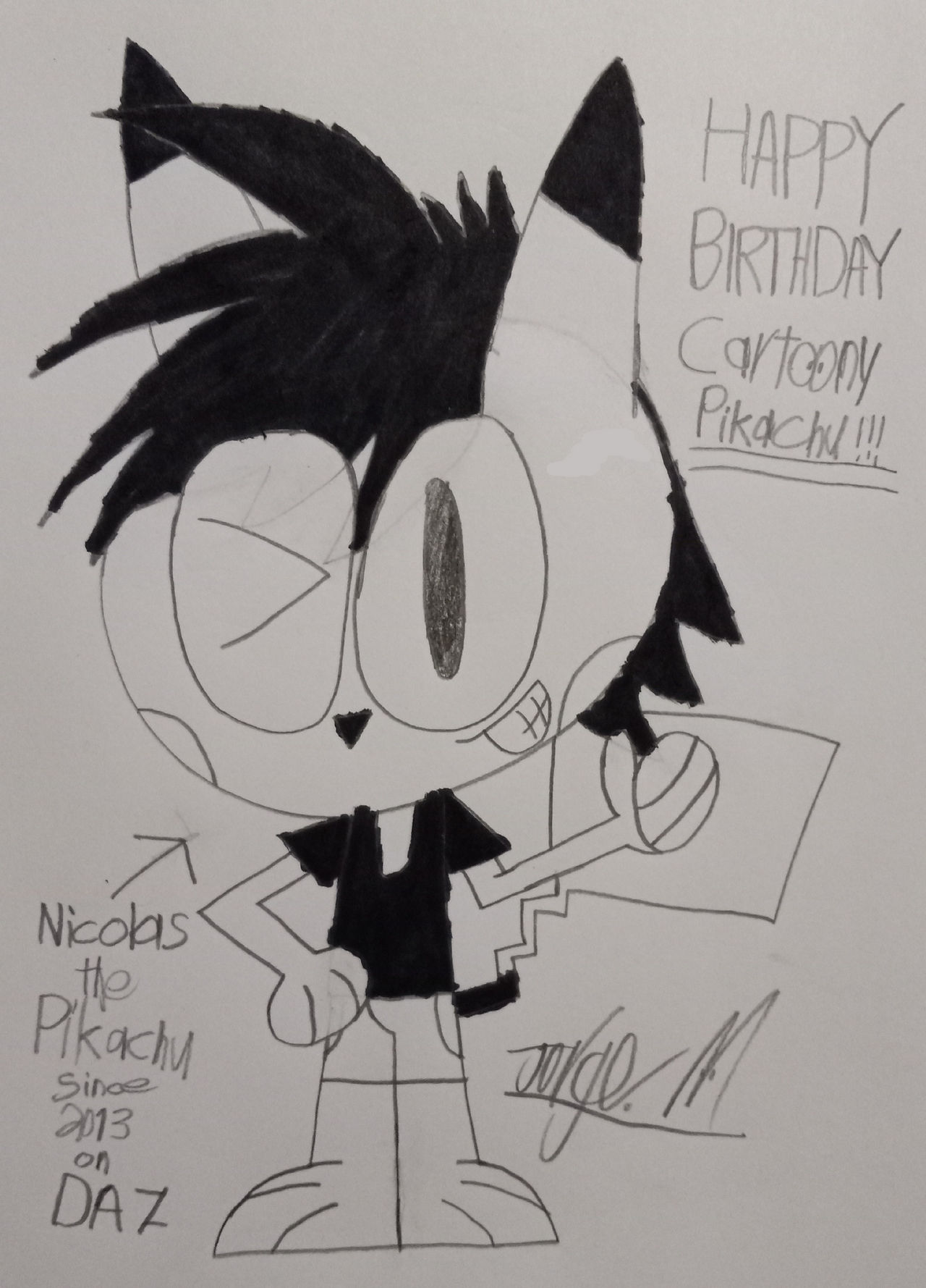 Happy Birthday CartoonyPikachu (Gift)
